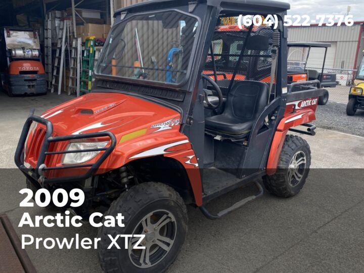 2009 Arctic Cat Prowler XTZ 4 Wheel Drive 2-Seater Dump box with