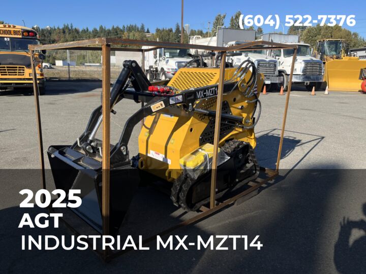 2025 AGT INDUSTRIAL MX-MZT14 RUBBER TRACK RIDE ON MINI SKID STEER