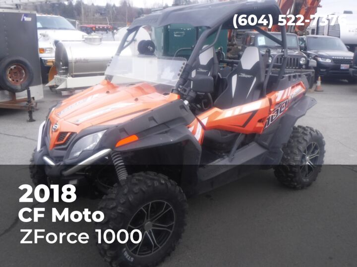 2018 CF Moto ZForce 1000 ATV Side By Side | Repo.com
