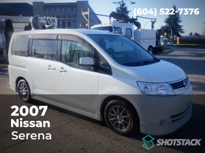 2007 Nissan Serena 7 Passenger Van (Right Hand Drive) | Repo.com